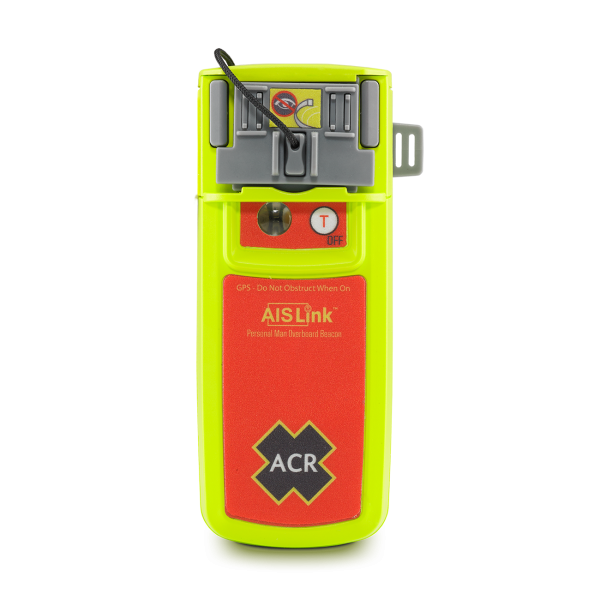 ACR AISLink Man Overboard Beacon with belt clip