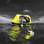 Liferaft with EPIRB