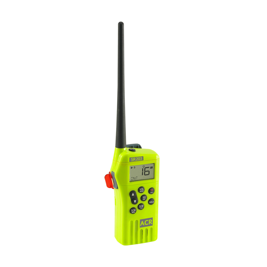 SR203 VHF Handheld Survival Radio ACR Electronics, Inc