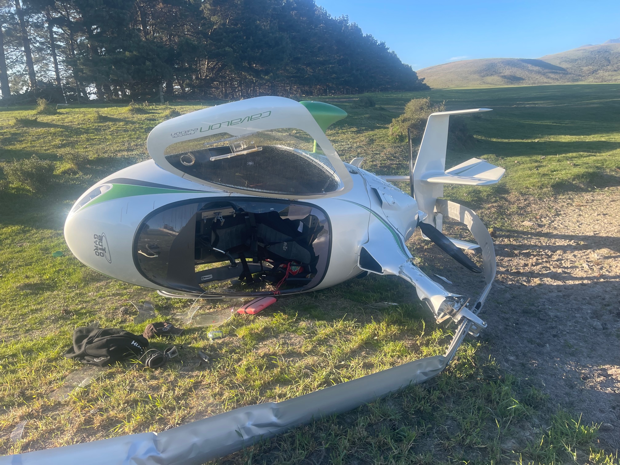 ResQLink+ Aids GyroCopter Recovery in New Zealand