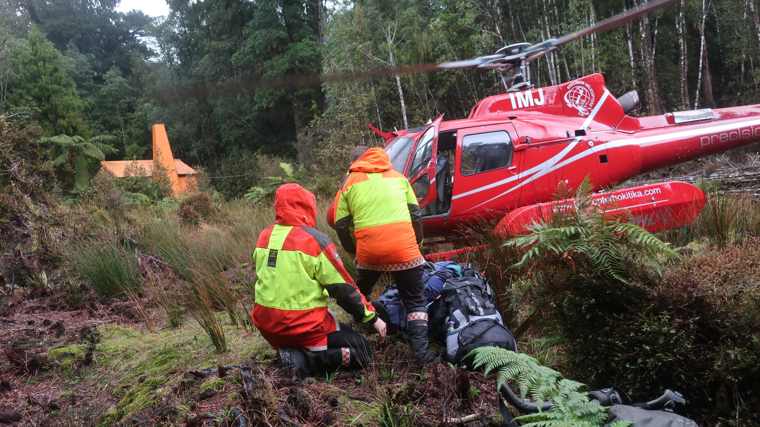 Flooded Arahura Valley Hiking Emergency