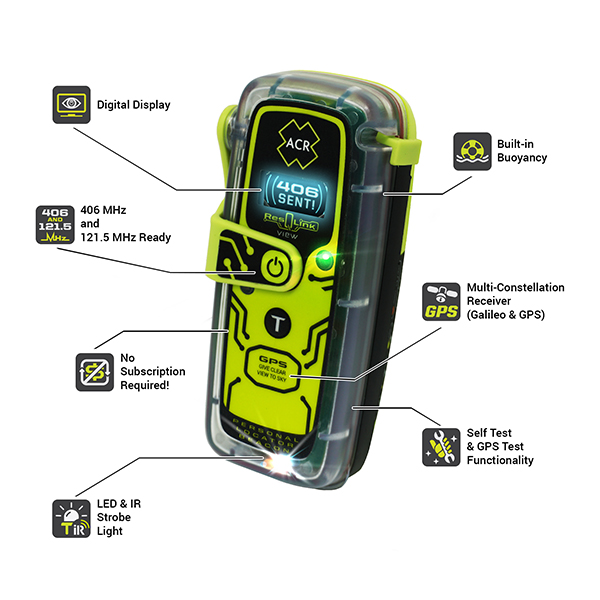 Personal Locator Beacon Features