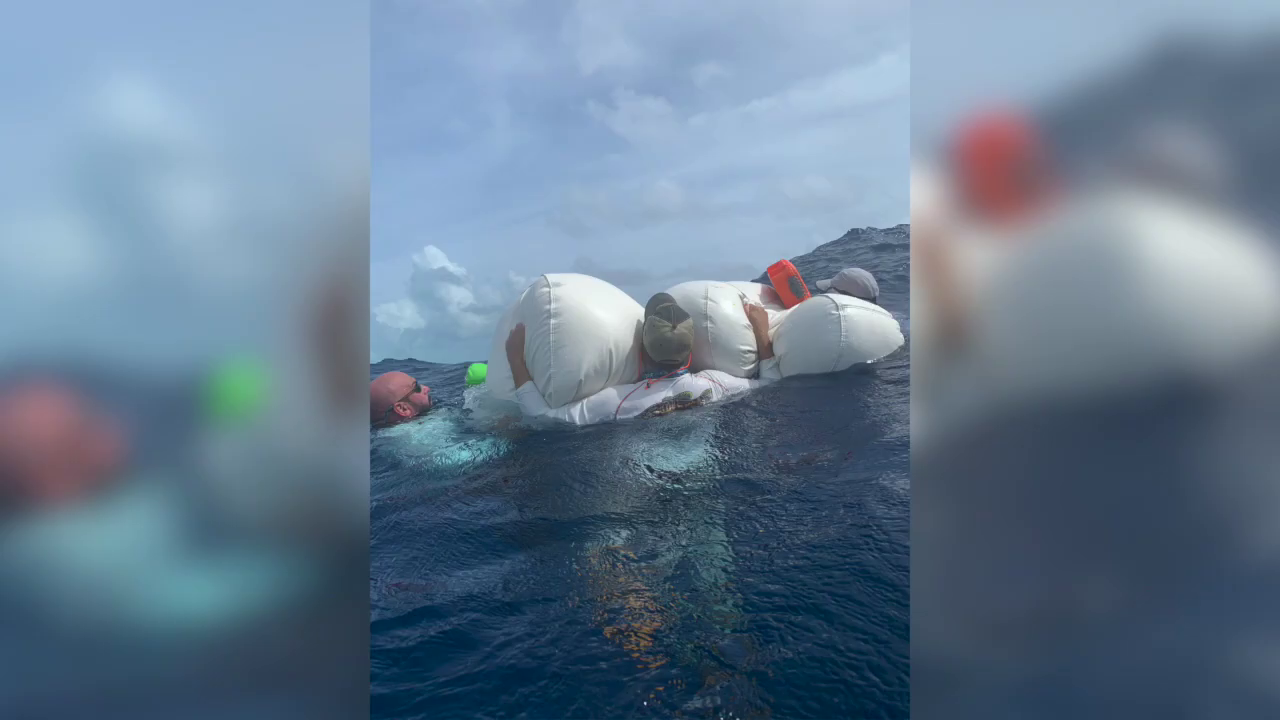 EPIRB Rescue Five Boaters in Key Largo, FL