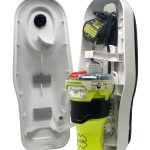 ACR GlobalFix V6 GPS EPIRB with category 1 bracket angled left
