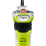 ACR GlobalFix V6 GPS EPIRB with category 2 bracket straight on