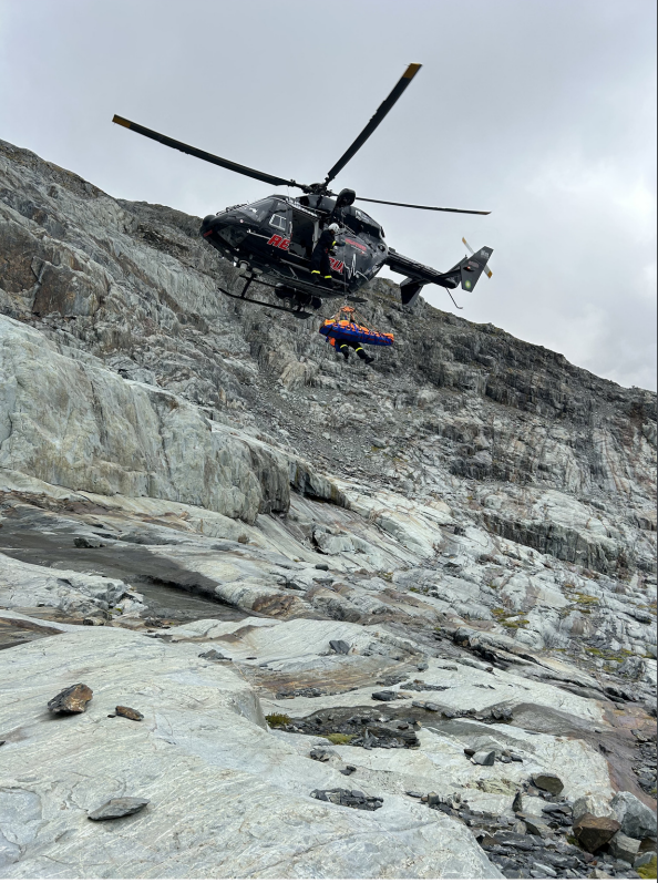 A Life-Saving Miracle Encounter on Brewster Glacier Thanks to ACR's ResQLink 400 Personal Locator Beacon