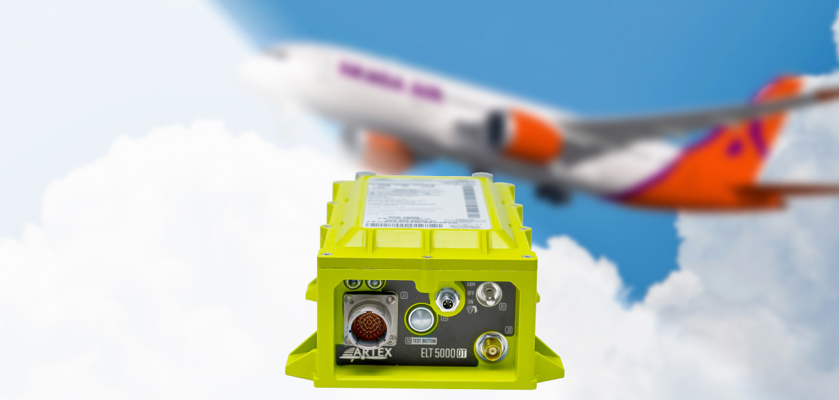Major Indian Airline Chooses ARTEX ELT 5000 Distress Tracking Emergency Locator Transmitter for GADSS Compliance in New Aircraft