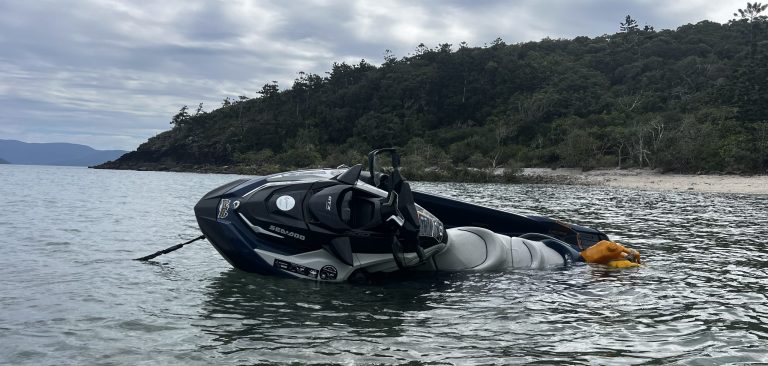 ResQLink 400 Activation During Off-Shore Jet Ski Emergency