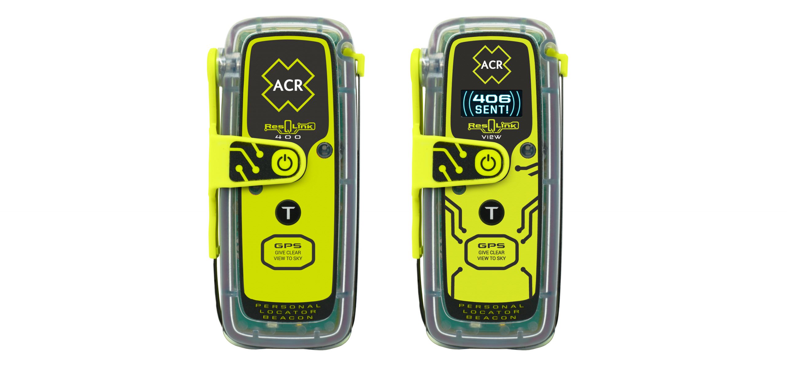 ACR Electronics Launches Next-Gen ResQLink 
Personal Locator Beacons with Digital Display Option