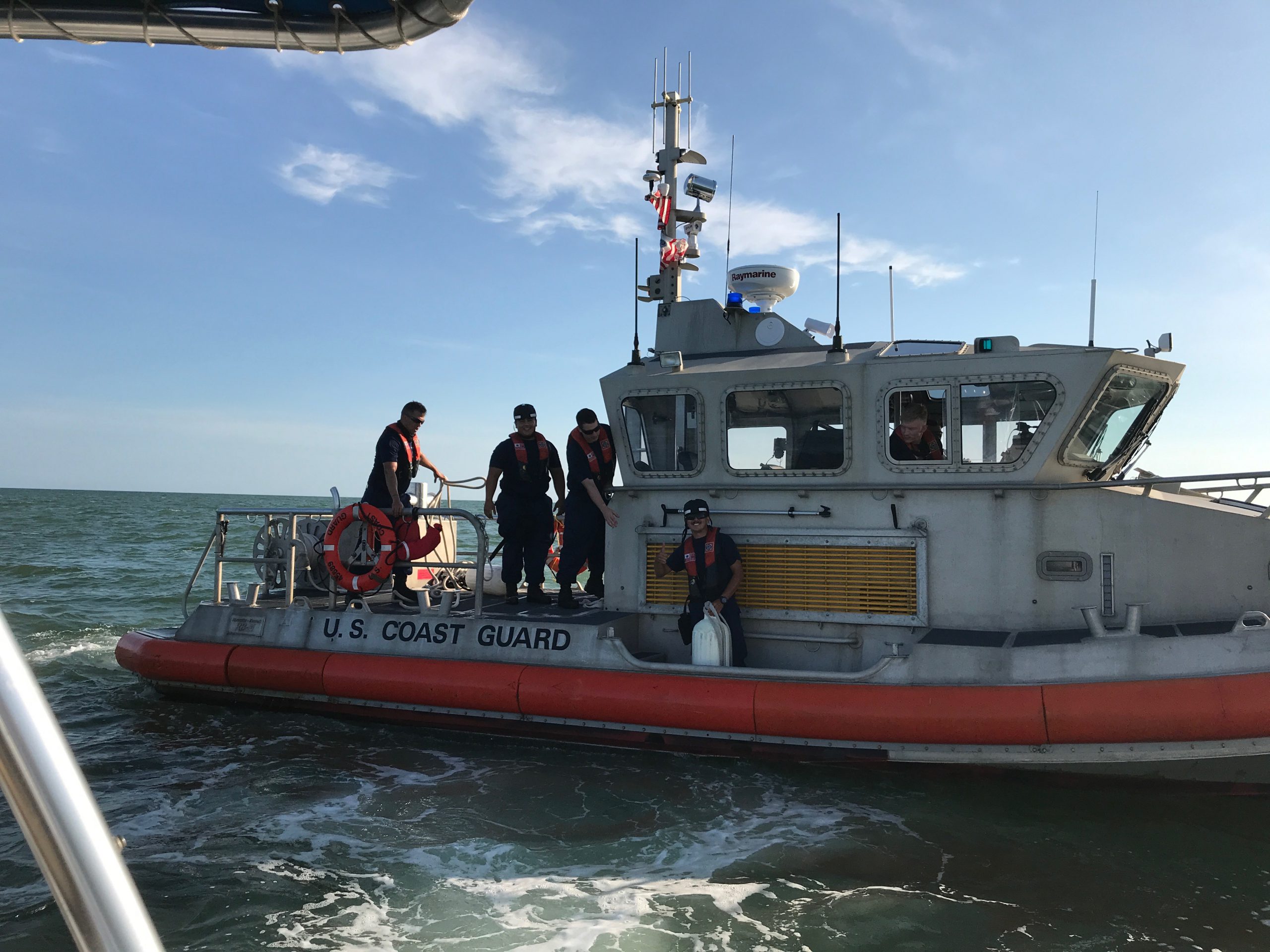 EPIRB Helps Rescue Boaters 60 miles out of Freeport Texas, Gulf of Mexico