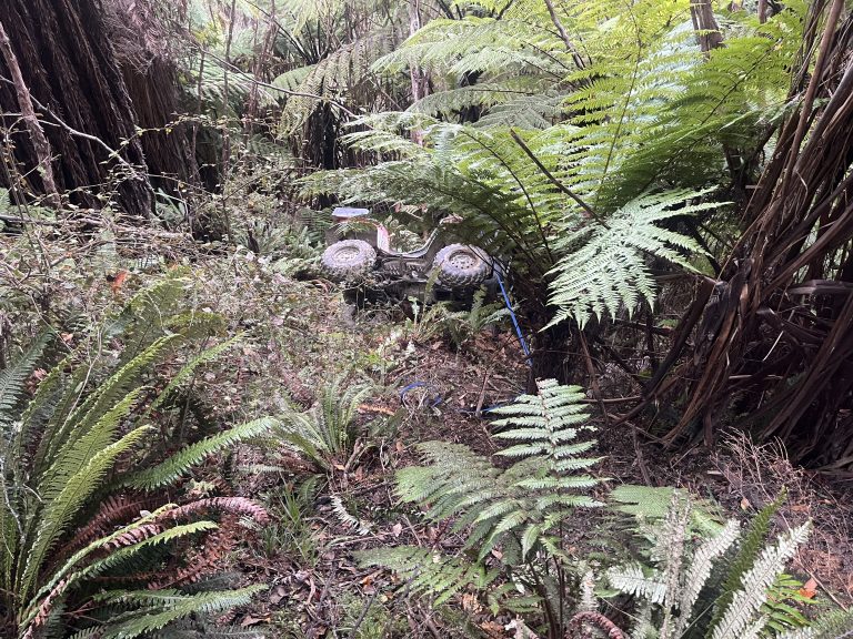 Hunter Collapses after Quad Bike Incident. Thankfully, he had his ResQLink 400 PLB