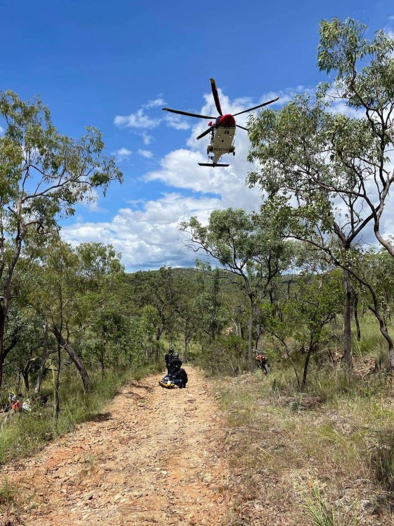 PLB Set Off for Injured Biker on Old Coach Road