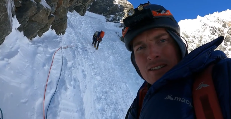 Aoraki Mount Cook alpine rescue after climbers activated an ACR ResQLink 400 following a falling ice injury